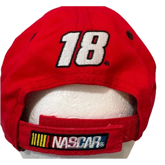 NASCAR‎ #18 Kyle Busch M&M's Racing Hat Chase Authentics Adjustable Baseball Cap - Picture 3 of 8